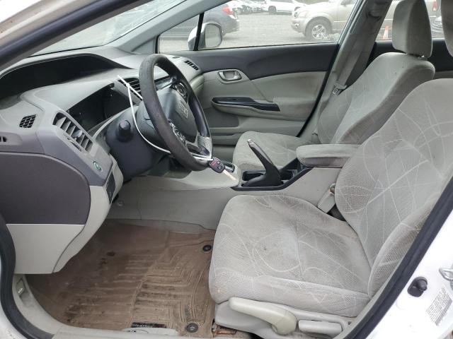 JHMFB2F51CS002222 - 2012 HONDA CIVIC LX WHITE photo 7