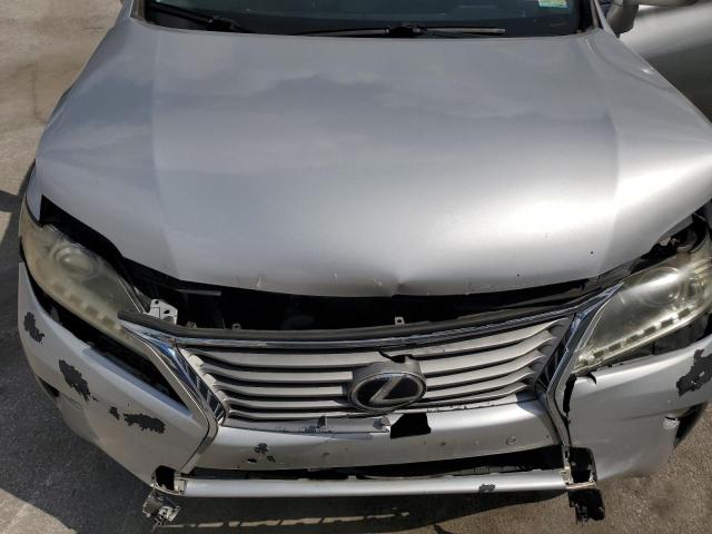 2T2BK1BA8DC202185 - 2013 LEXUS RX 350 BASE SILVER photo 12