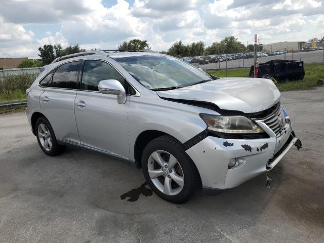 2T2BK1BA8DC202185 - 2013 LEXUS RX 350 BASE SILVER photo 4