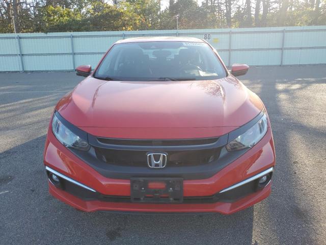 2HGFC1F3XMH701124 - 2021 HONDA CIVIC EX RED photo 5