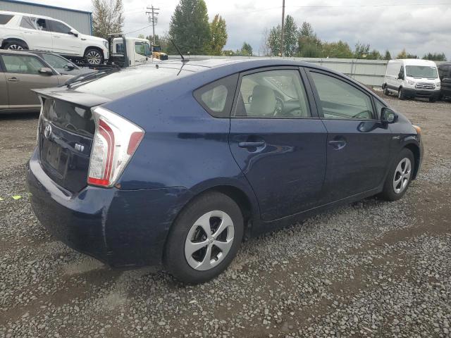 JTDKN3DU4D1685628 - 2013 TOYOTA PRIUS 蓝色 照片 3