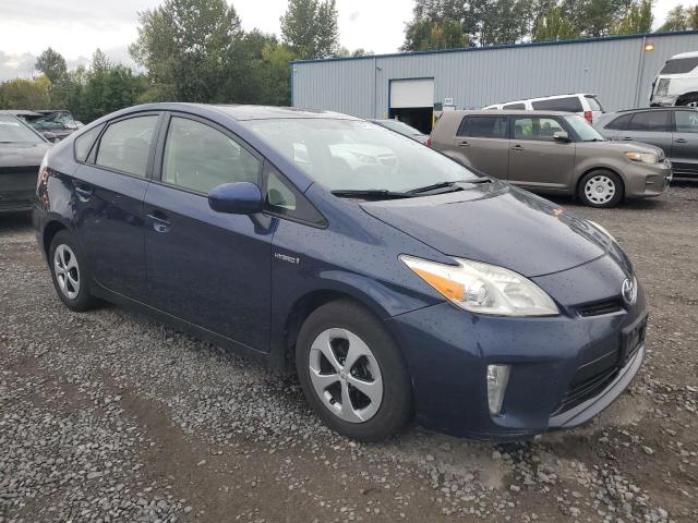 JTDKN3DU4D1685628 - 2013 TOYOTA PRIUS 蓝色 照片 4