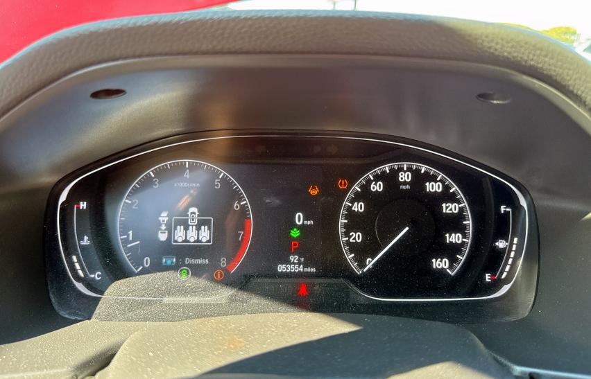 1HGCV1F33MA061396 - 2021 HONDA ACCORD SPORT RED photo 8