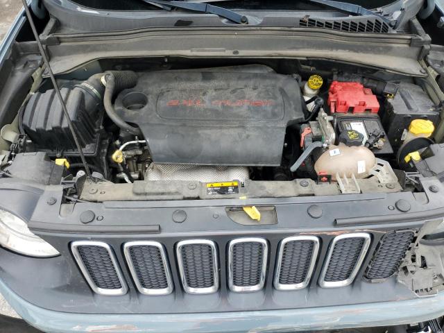 ZACCJBAB0JPJ46350 - 2018 JEEP RENEGADE SPORT ნაცრისფერი ფოტო 12