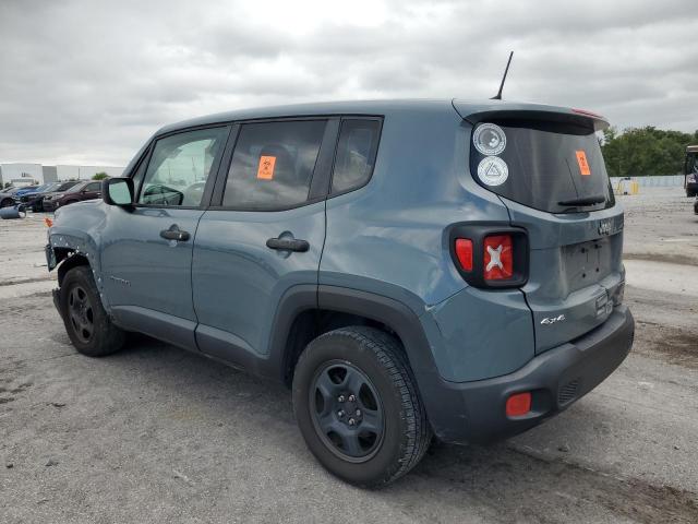ZACCJBAB0JPJ46350 - 2018 JEEP RENEGADE SPORT ნაცრისფერი ფოტო 2