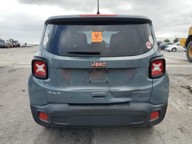 ZACCJBAB0JPJ46350 - 2018 JEEP RENEGADE SPORT ნაცრისფერი ფოტო 6