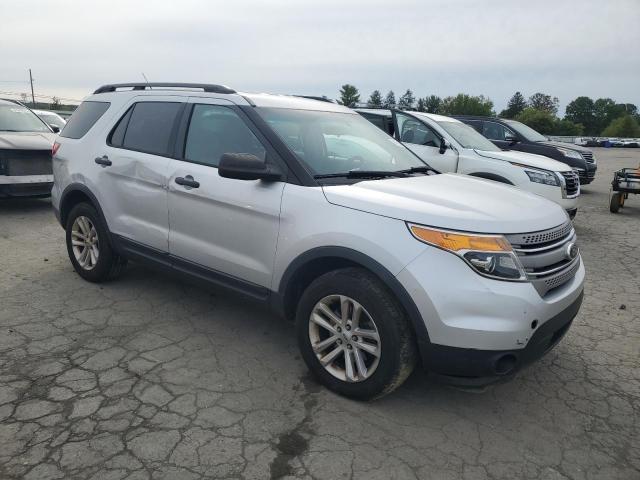 1FM5K8B89FGA44060 - 2015 FORD EXPLORER SILVER photo 4