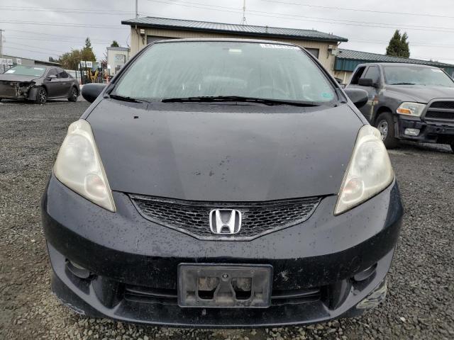 JHMGE8G42AS025297 - 2010 HONDA FIT SPORT BLACK photo 5