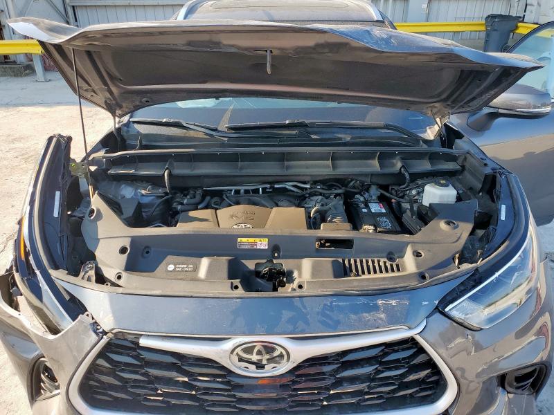 5TDGZRAH5MS524180 - 2021 TOYOTA HIGHLANDER XLE 灰色 照片 11