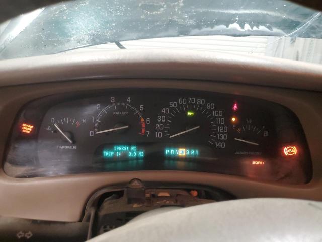 1G4CW54K414266129 - 2001 BUICK PARK AVENU GREEN photo 9