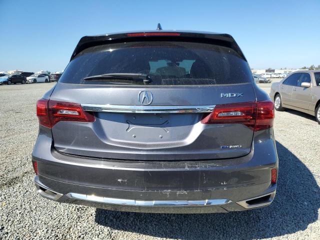 5J8YD7H57JL000501 - 2018 ACURA MDX SPORT HYBRID TECHNOLOGY GRAY photo 6