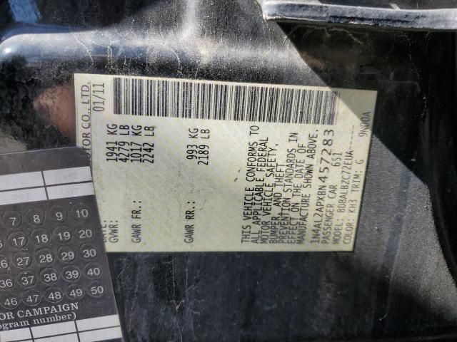 1N4AL2APXBN457283 - 2011 NISSAN ALTIMA BASE Qara foto 12