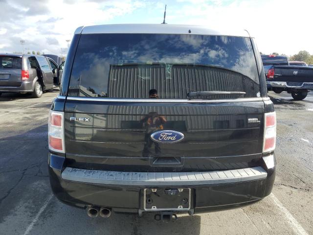 2FMGK5CC1BBD30366 - 2011 FORD FLEX SEL შავი ფოტო 6