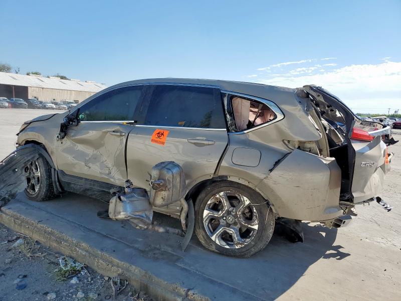 2HKRW1H87JH520934 - 2018 HONDA CR-V EXL Brązowy zdjęcie 2