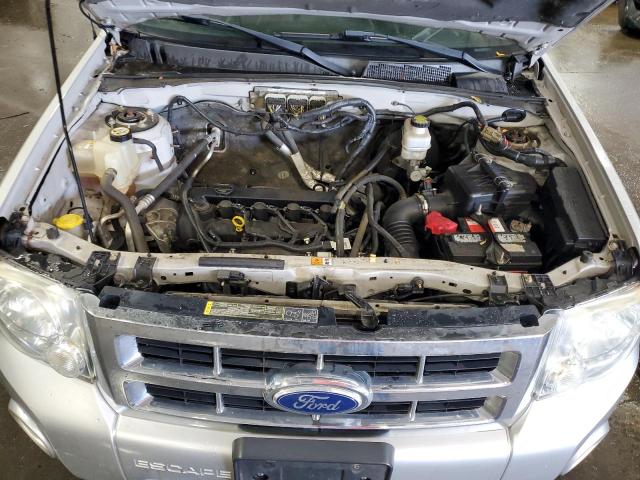 1FMCU0D74BKA34258 - 2011 FORD ESCAPE XLT Արծաթագույն լուսանկար 12