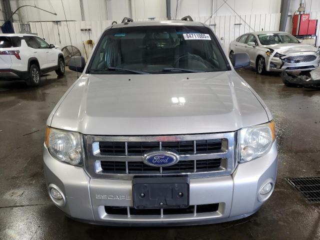 1FMCU0D74BKA34258 - 2011 FORD ESCAPE XLT Արծաթագույն լուսանկար 5