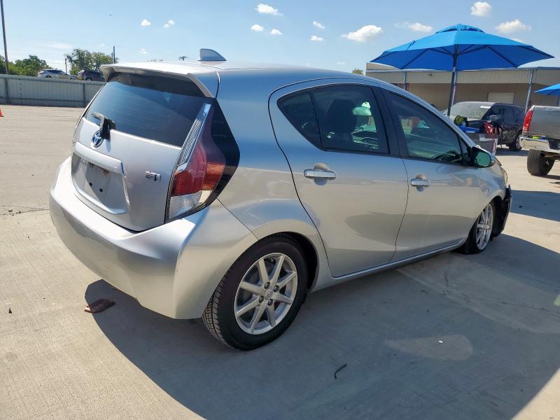 JTDKDTB39G1130210 - 2016 TOYOTA PRIUS C SILVER photo 3