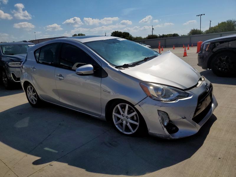 JTDKDTB39G1130210 - 2016 TOYOTA PRIUS C SILVER photo 4