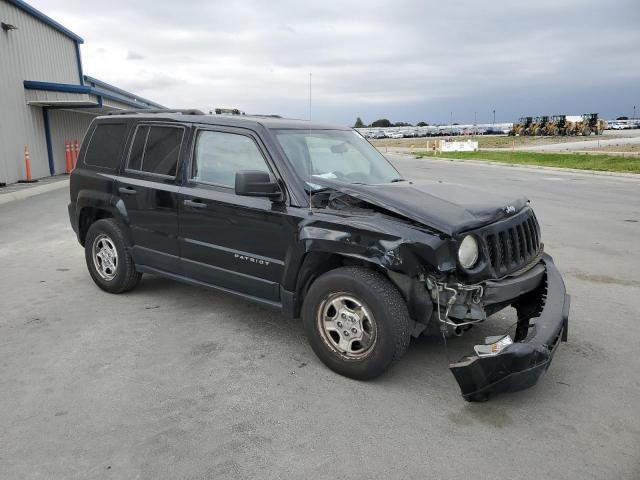 1C4NJPBA7DD186491 - 2013 JEEP PATRIOT SPORT შავი ფოტო 4