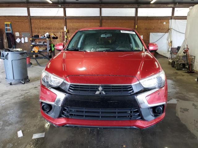 JA4AP3AU8HZ005273 - 2017 MITSUBISHI OUTLANDER ES MAROON photo 5