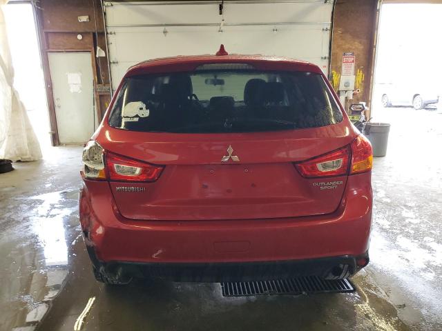 JA4AP3AU8HZ005273 - 2017 MITSUBISHI OUTLANDER ES MAROON photo 6