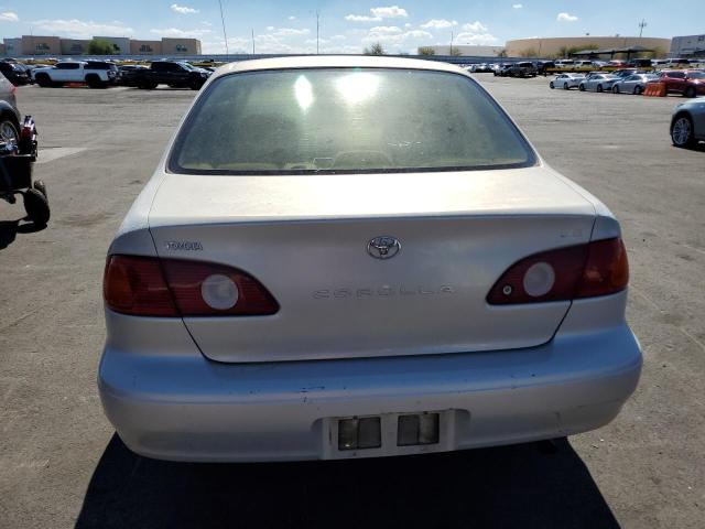 1NXBR12E52Z627233 - 2002 TOYOTA COROLLA CE Gümüş foto 6