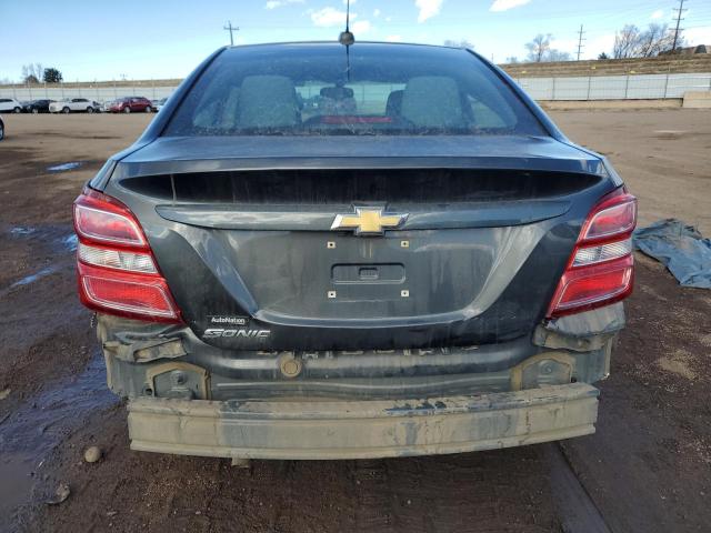 1G1JB5SH7H4162784 - 2017 CHEVROLET SONIC LS GRAY photo 6