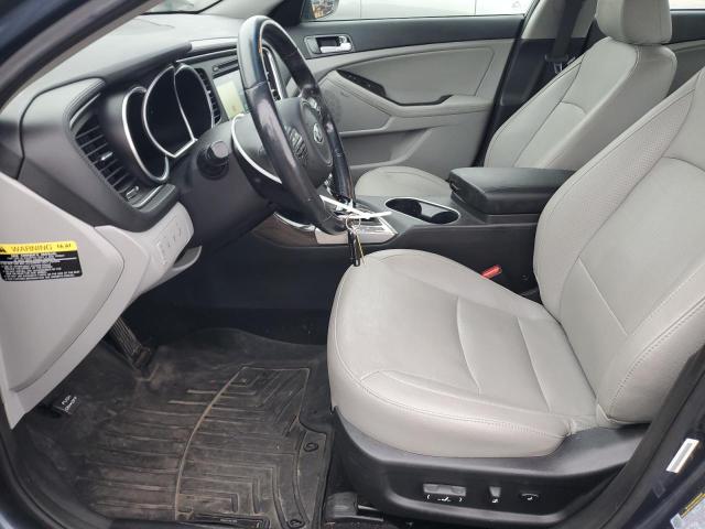 5XXGN4A73FG375973 - 2015 KIA OPTIMA EX GRAY photo 7