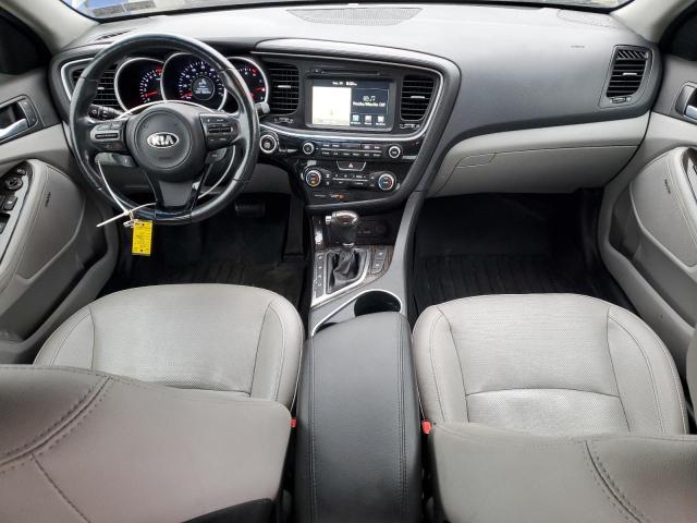 5XXGN4A73FG375973 - 2015 KIA OPTIMA EX GRAY photo 8