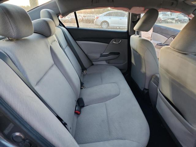 19XFB2F58DE013160 - 2013 HONDA CIVIC LX GRAY photo 10