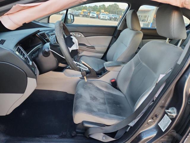 19XFB2F58DE013160 - 2013 HONDA CIVIC LX GRAY photo 7