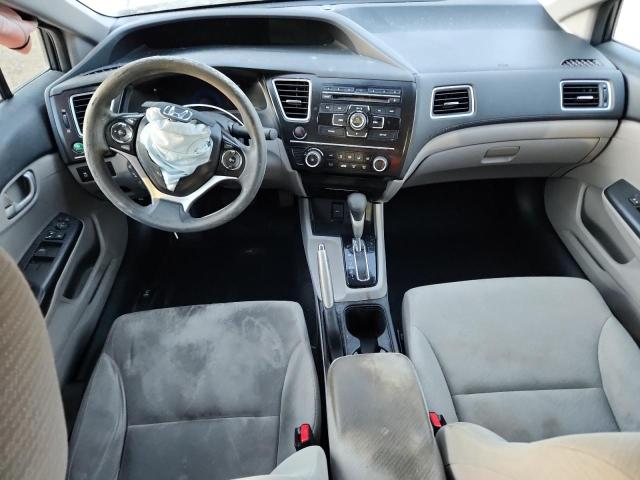 19XFB2F58DE013160 - 2013 HONDA CIVIC LX GRAY photo 8