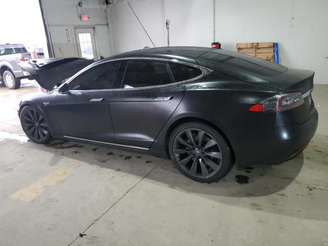 5YJSA1E2XGF151610 - 2016 TESLA MODEL S BLACK photo 2