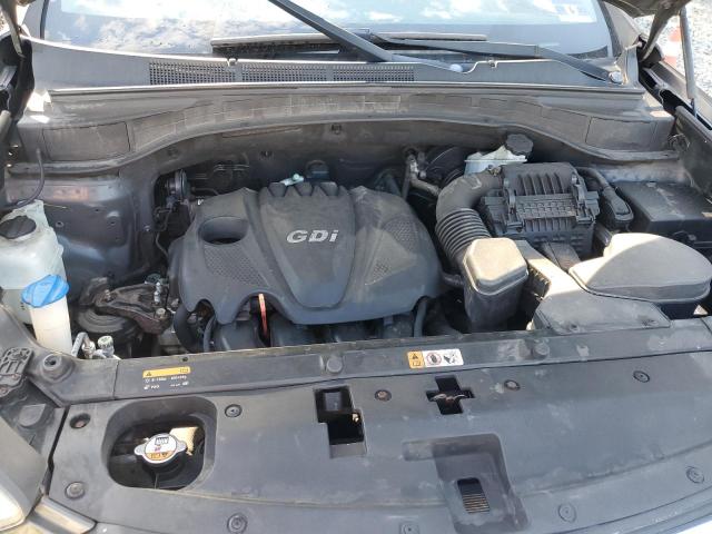 5XYZUDLBXDG100896 - 2013 HYUNDAI SANTA FE S GRAY photo 12