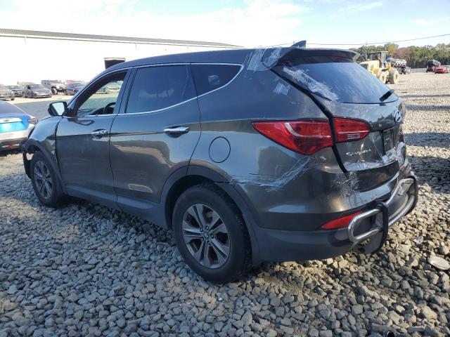 5XYZUDLBXDG100896 - 2013 HYUNDAI SANTA FE S GRAY photo 2