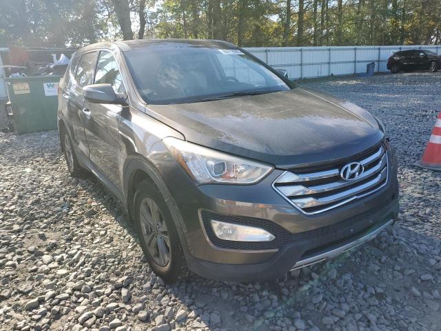 5XYZUDLBXDG100896 - 2013 HYUNDAI SANTA FE S GRAY photo 4