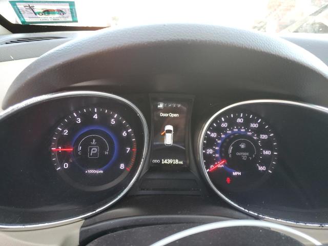 5XYZUDLBXDG100896 - 2013 HYUNDAI SANTA FE S GRAY photo 9