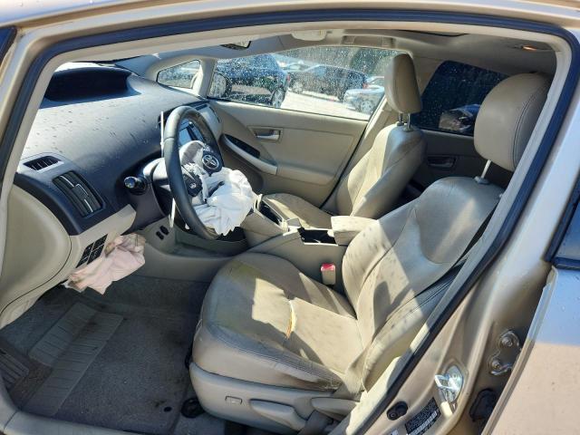 JTDKN3DU2A0101034 - 2010 TOYOTA PRIUS BEIGE photo 7
