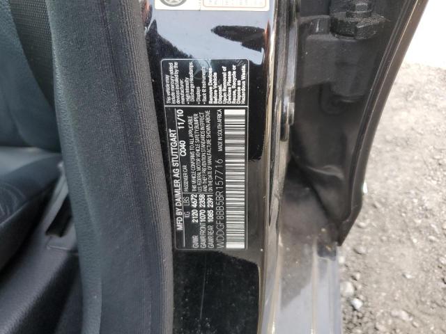 WDDGF8BB5BR157716 - 2011 MERCEDES-BENZ C 300 4MATIC BLACK photo 12