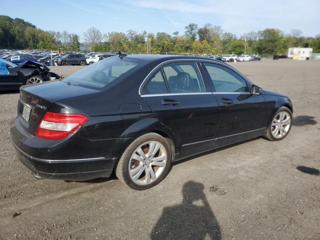 WDDGF8BB5BR157716 - 2011 MERCEDES-BENZ C 300 4MATIC BLACK photo 3