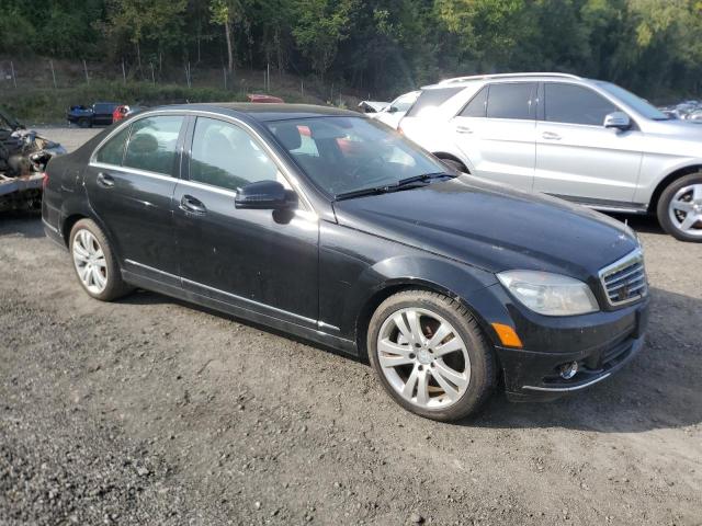 WDDGF8BB5BR157716 - 2011 MERCEDES-BENZ C 300 4MATIC BLACK photo 4
