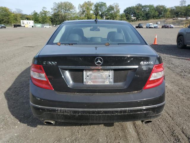WDDGF8BB5BR157716 - 2011 MERCEDES-BENZ C 300 4MATIC BLACK photo 6