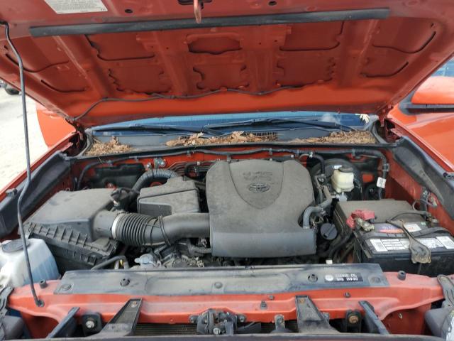 5TFAZ5CN1GX004509 - 2016 TOYOTA TACOMA DOUBLE CAB ნარინჯისფერი ფოტო 11