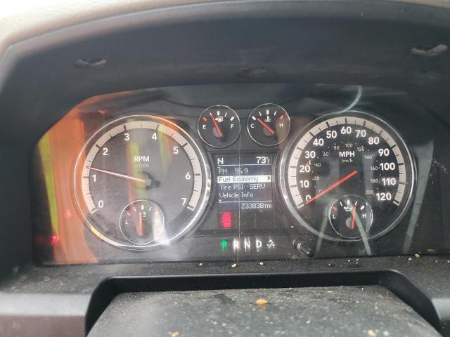 1C6RD7LTXCS343313 - 2012 DODGE RAM 1500 SLT Czarny zdjęcie 9