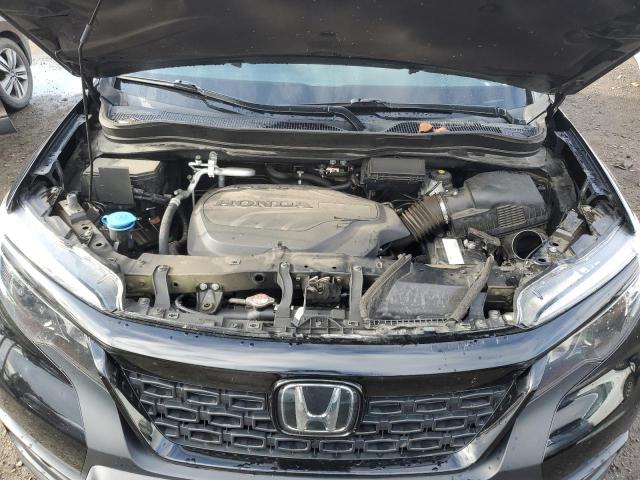5FNYF8H54MB013454 - 2021 HONDA PASSPORT EXL BLACK photo 12