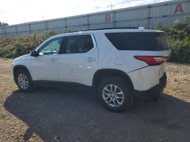 1GNERGKW1LJ104444 - 2020 CHEVROLET TRAVERSE LT WHITE photo 2