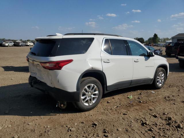 1GNERGKW1LJ104444 - 2020 CHEVROLET TRAVERSE LT WHITE photo 3