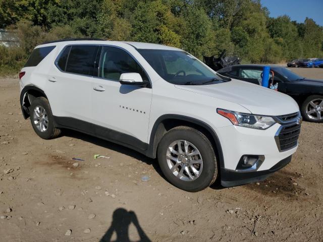 1GNERGKW1LJ104444 - 2020 CHEVROLET TRAVERSE LT WHITE photo 4