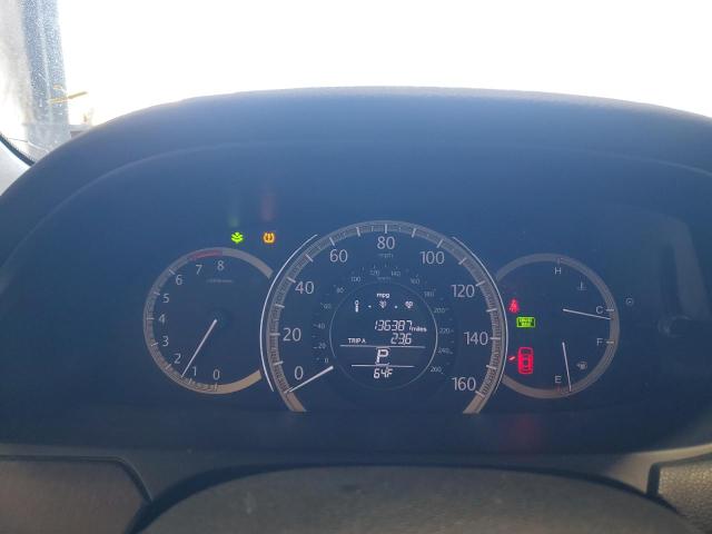 1HGCR2F89EA019757 - 2014 HONDA ACCORD EXL თეთრი ფოტო 9