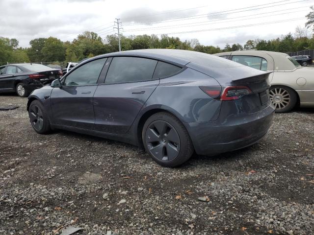 5YJ3E1EB1NF193959 - 2022 TESLA MODEL 3 Մոխրագույն լուսանկար 2